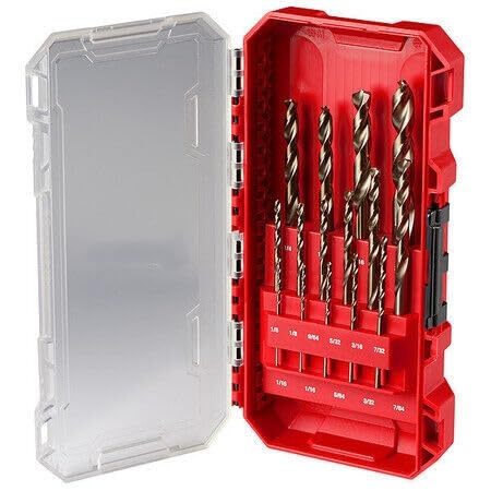 SHOCKWAVE Impact Duty Cobalt Drill Bit Set, 15-Piece